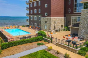 Beachfront Traverse City Resort Condo with Pool